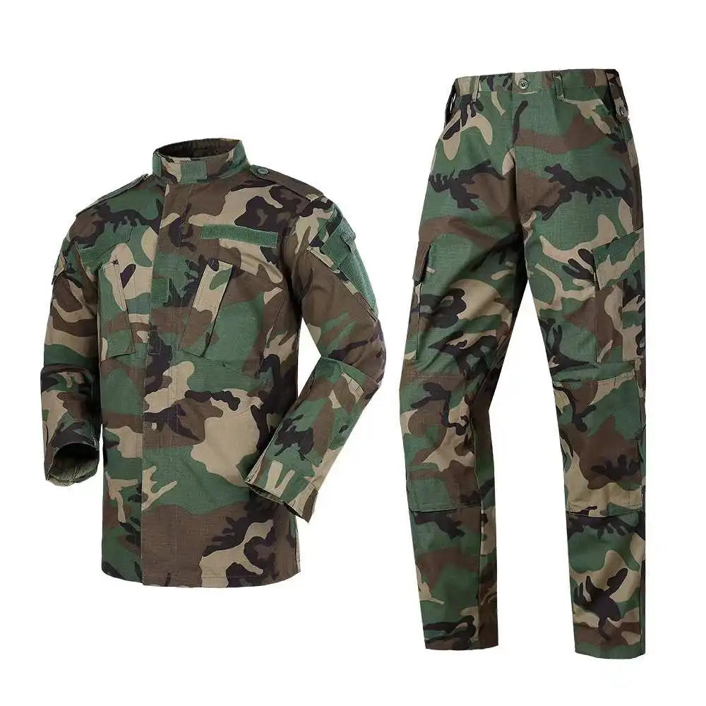 Military Uniform Tactical Suit Urban Digital Gray Uniform Trekking Hiking Clothes Fishing Gear Work Clothes Hunting Tactical