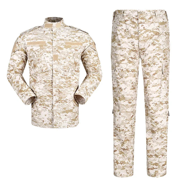 Military Uniform Tactical Suit Urban Digital Gray Uniform Trekking Hiking Clothes Fishing Gear Work Clothes Hunting Tactical