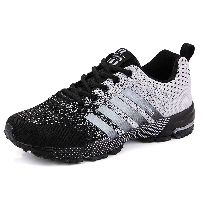 Men Outdoor Sneakers Summer Breathable Shoes for Men Lightweight Sneakers Comfortable Sports Walking Training Running Shoes