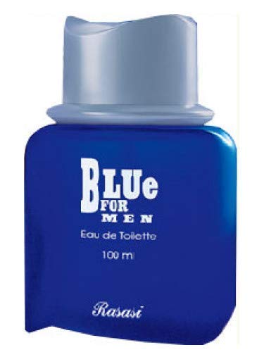 Rasasi Blue Eau De Toilette Spray for Men, 3.4 Ounce