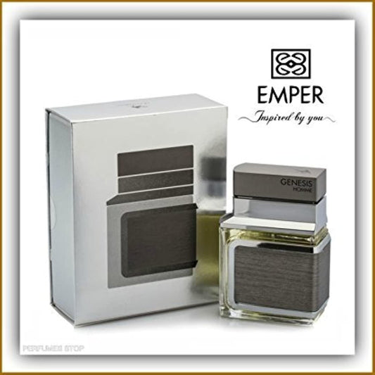 Genesis Homme By Emper Eau De Toilette for Men 3.4 Oz Nib ''New in Sealed Box''