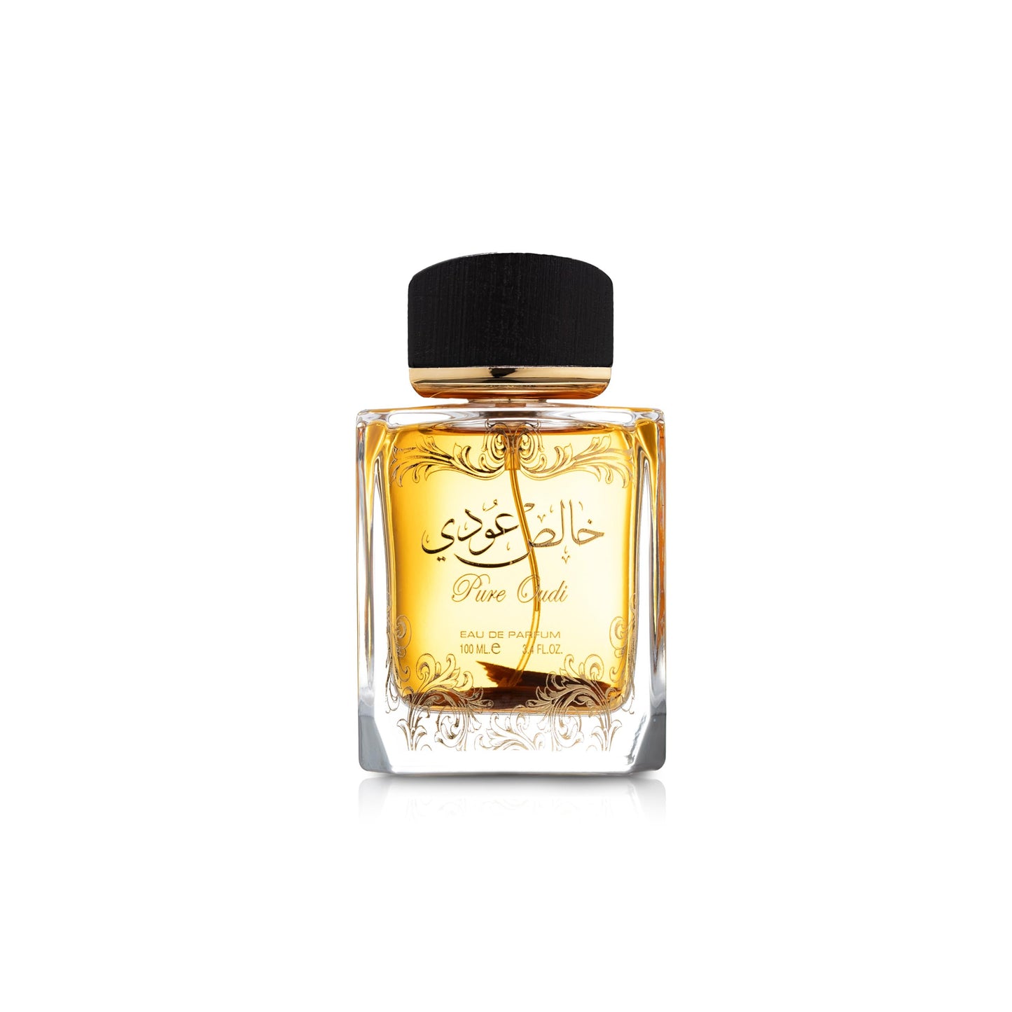 Lattafa Perfumes Pure Oudi (Khalis Oudi) 2 Piece Set for Unisex (3.4 Ounce Eau de Parfum Spray + 1.7 Ounce Perfumed Body Spray)